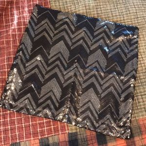 Wrangler Rock 47 Sequin Mini Skirt